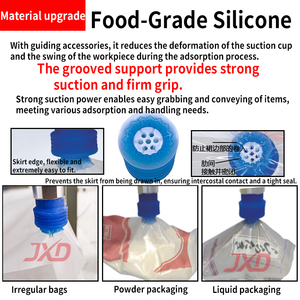 Copa de Sucção para Manipulador JXD, Copa de Sucção <span class=keywords><strong>Industrial</strong></span> ZP3P-20PT2SF 25 32, Copa de Sucção Corrugada - Product Image 6