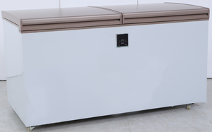 Réfrigérateur à porte simple et double Pusen, équipement de cuisine <span class=keywords><strong>d</strong></span>'<span class=keywords><strong>occasion</strong></span>, 236L-890L, congélateur horizontal pour viande congelée de supermarché - Product Image 5