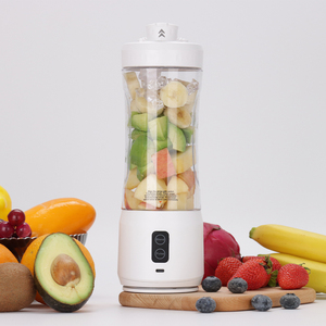 Portable Blender 6 Blades On-the-Go Electric Juicer Cup USB Rechargeable Smoothie Maker for Fruit Vegetable Smoothies Car Use - Product Image 1