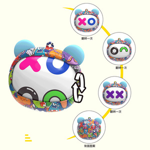 TWS Không Dây ecouteur Phim Hoạt Hình Thay Đổi Khuôn Mặt Không Thấm Nước Earbuds Với Chuỗi Độ Bền Lâu Dài Trong Tai Audifonos Di Động <span class=keywords><strong>Bluetooth</strong></span> - Product Image 2