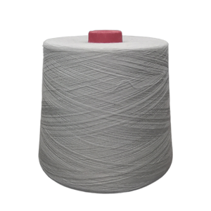 Harga Murah CVC 60/40 55/45 benang campuran katun poliester 32S benang campuran katun poliester hijau abu-abu muda - Product Image 1