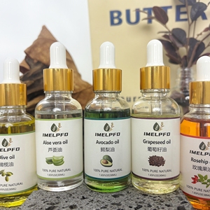 Kit Perawatan Kulit & Rambut Alami 100% Campuran Murni Minyak Jojoba, Camellia, Sweet Almond, Grapeseed, Castor, dan <span class=keywords><strong>Flaxseed</strong></span> - Product Image 4