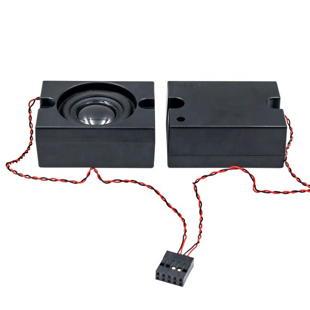 KBE-6043 60*43mm 4 Ohm 2.0W Rectangular Full-Range Bass Box Enclosure Neodymium Magnetic IP67 Waterproof Speaker