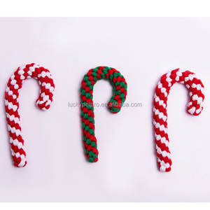 Yeni ürün köpek 2025 Pet baston oyuncak seti baston şeker noel köpek oyuncak - Product Image 6