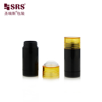 Envases de Desodorante Vacíos de Plástico AS de 15 ml, Aptos para Viajes, Botellas con Sistema de Giro para Cuidado Personal