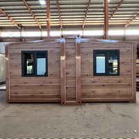 Maison Modulaire Préfabriquée Pliante Extensible, Taille Personnalisable d'Usine, 10 Pi, 20 Pi, 30 Pi, 40 Pi, pour Micro Villa ou Bureau