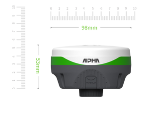 เครื่องมือวัดตำแหน่ง Alpha 3rtk GPS ระบุพิกัดถนน พื้นที่ดินในสวน แบบแปลน CAD Alpha 3 Seven-Star RTK สำหรับสวนและ M - Product Image 1
