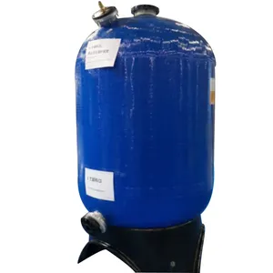 NSF Certification Upper Filling Port/Lower Discharge Port Water Softener Tank Blue Frp Pressure Tank