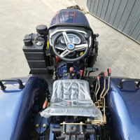 50PK Vierwiel Mini Trekker 4WD/2WD Landbouw Tuin Kas Boomgaard Gebruiksmachines Dieselmotor Tractoren met Fabrieksprijs