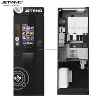 Jetinno JL300-ESFB7C Tea Coffee Vending Machine Instant Coffee Machine Powder Coin Acceptor Coffee Vending Machine