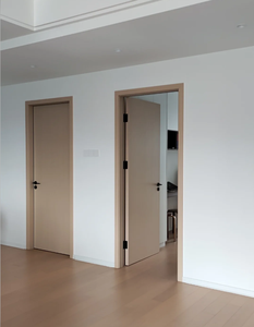 Puerta Interior de Dormitorio con Marco, Último Diseño, Puerta Principal Individual de Madera, Puertas de Melamina para <span class=keywords><strong>Casa</strong></span>, Venta al por Mayor de Fábrica - Product Image 3