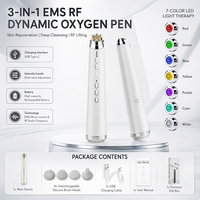 2026 Handheld Home/salon Gebruik EMS-RF's Gezichtslift Zuurstof-CO2-bellen Gezichtslift Zuurstofbehandeling 3-in-1 Apparaat