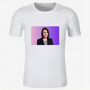 Wholesale 2025 Unisex Short Sleeve Polish Presidential Candidate T-Shirt Customizable Adults Election Cheer Promotional T-Shirt