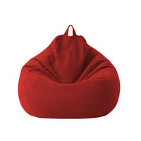 Fauteuil multifonctionnel moderne et minimaliste pour salon, best-seller, direct usine, en tissu, fauteuil paresseux, pouf-lit, une place