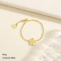 Bijoux au design unique personnalisé, bijoux plaqués or 18 carats, acier inoxydable 304/316, charme carré en diamant, chaîne fine, bague pour femmes
