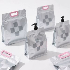 Luxury Shampoo Care Refill Stand up Pouch Moisture Proof Customized Small 500ml Sachet Bags for Liquid Food-grade Spout Top - Product Image 5