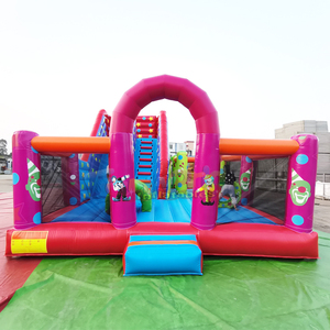 Castillo inflable comercial con tobogán para fiestas infantiles al aire libre, castillo hinchable de circo, combo inflable con diseño de payaso. - Product Image 3