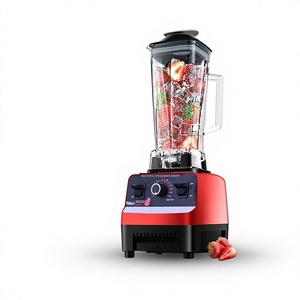 Mixeur Électrique Multifonction 2-en-1 Commercial et Domestique, 6 Lames, 15 Vitesses, Broyeur à Glace, Double Tasse - Product Image 2