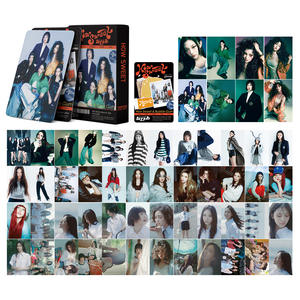 KPOP 55ชิ้น/กล่องหวานมินจิผมแดนิเอลล์โฟโต้การ์ดการ์ดโฟโต้การ์ดโลโม - Product Image 5