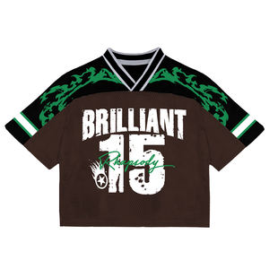 <b>Top</b> Ranking Men's Casual Hip Hop T-shirts Spandex/Polyester Knitted 200g Digital Printing Quick Dry OEM Service Custom <b>Patchwork</b> - Product Image 6