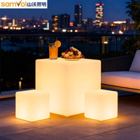 Lampe de jardin LED solaire en résine en forme de pierre, étanche IP65, luminaire extérieur en forme de roche, décoration paysagère