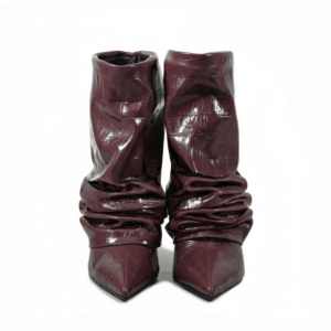 <span class=keywords><strong>Botines</strong></span> de <span class=keywords><strong>mujer</strong></span> con tacón de 10 cm y tacón ancho, de <span class=keywords><strong>piel</strong></span> sintética suave y brillante, con diseño de piedras, varios colores, t - Product Image 6