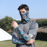 Manches de bras de protection UV et bandana de cache-cou pour les activités de plein air