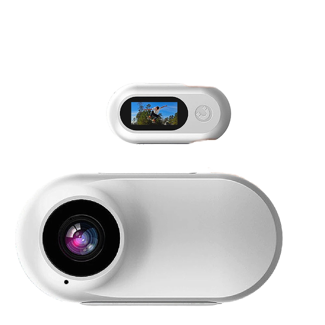 Portable and Versatile FHD 1080P Mini Body Camera Lightweight Action Sports Helmet with CMOS Sensor for Travel Vlogging