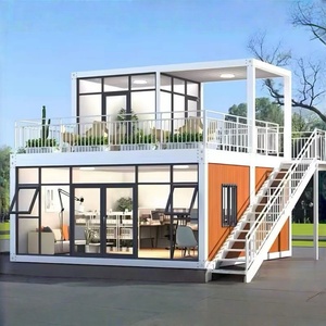 20 Chân 40 Chân Trung Quốc Thiết Kế Kết Cấu Thép Modular Biệt Thự Dễ Dàng Để Lắp Ráp Hiện Đại Nhà Sang Trọng Container Nhà Đúc Sẵn - Product Image 3