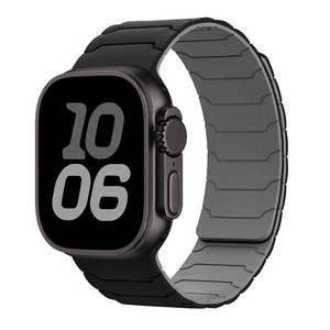 Nouveau bracelet sport magnétique bicolore en silicone 2026 pour Apple Watch 42mm 46mm pour iWatch 11 10 Ultra SE - Product Image 2
