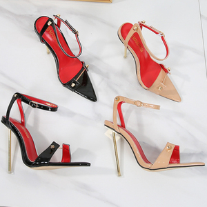 Sandalias Party Talon, Nuevo Modelo, Estilo Extravagante, Elegantes, Sexys, Únicas, de Diseñador, Tacones de Lujo para Mujer - Product Image 3