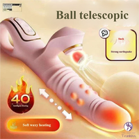 Distributor Erwachsenen-Vibrator für Frauen, Vaginaler Dildo, G-Punkt-Stimulator mit Doppelvibration, Klitoris-Stimulator, USB-Aufladbar, Wasserdicht, Individuell Anpassbar