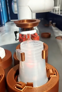 Máquina de Café Robótica de 6 Ejes, Cafetera Espresso/Cappuccino Totalmente Automática con Pantalla Táctil para Oficinas/Aeropuertos |   Certificado CE - Product Image 5