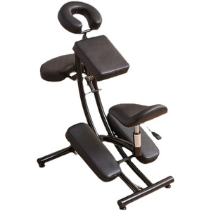 Fauteuil de massage pliable HICOMED D901 en PU, design contemporain, structure en acier inoxydable, portable, réglable, pour salon de beauté. - Product Image 5