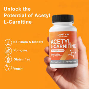 ตอนนี้อาหารเสริมดีไซน์เพื่อสุขภาพแบบแคปซูลอะซิติลแอลคาร์นิทีนช่วยกระตุ้นสมอง-กลูเตนที่ไม่ใช่จีเอ็มโอ1500มก. - Product Image 4