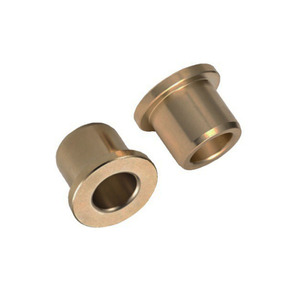 Personnalisé CNC Usinage Bronze Laiton Acier Inoxydable Bride <span class=keywords><strong>Roulement</strong></span> Manchon 6mm 8mm 10mm 12mm 15mm Bride Douille Épaulement Rondelle - Product Image 5
