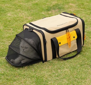 Sac de transport souple pour chats, grand espace, extensible, portable, avec ventilation, vente en gros - Product Image 2