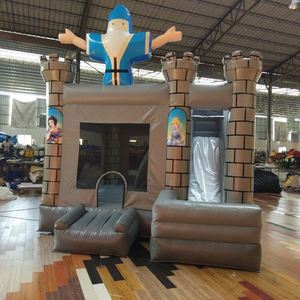 Château gonflable en PVC Wizza Combo pour le plaisir des sauts dans les parcs urbains et à usage commercial - Product Image 1