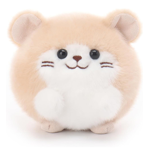 Peluche a Forma di Pallina da 6 Pollici Personalizzato all'Ingrosso, Giocattolo Morbido a Forma di Criceto, <span class=keywords><strong>Animali</strong></span> di Peluche Carini, Regali per Bambine e Bambini - Product Image 1