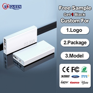 Wholesale <b>Backpack</b> Dual USB Micro USB Fast Charging PD22.5W Power Bank 10000mAh/20000mAh/30000mAh <b>LED</b> Display Portable Outdoor - Product Image 2