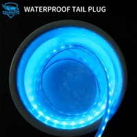Feux LED de voiture télécommandés par APP Bande lumineuse de capot RVB extérieure Feux de circulation diurne DRL flexibles pour capot de voiture pour voitures