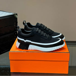 Luxury fashion black and white men's sports shoes casual sports shoes breathable mesh <b>sneakers</b> running walking shoes designer - Product Image 1