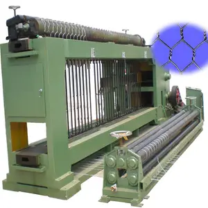 4.3m width 8*10cm heavy type gabion mesh machine