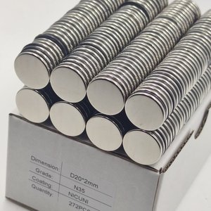 Magnete Permanente Senza Controllo di Esportazione, Elementi <span class=keywords><strong>HRE</strong></span>, Magnete al Neodimio a Disco - Product Image 2