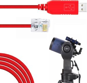 USB để RJ12 cáp cho <span class=keywords><strong>Meade</strong></span> #507 Cáp lx200 & LX-ACF mô hình <span class=keywords><strong>Meade</strong></span> LX600 Kính thiên văn nâng cấp điều khiển giao diện điều khiển cáp (3M) - Product Image 2