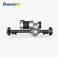 Moteur à engrenages sans balais 3000W 5000W, ensemble d'essieu arrière 48V 72V, unité de transmission BLDC à aimant permanent pour Buggy, Go-Kart, VTT