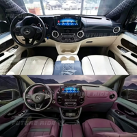 Pantalla Android de 12.3 Pulgadas para Mercedes Vito Clase V, 4+64G, GPS Panorámico de 360°, Pantalla Multimedia, Actualización Interior