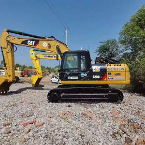 Excavatrice Caterpillar CAT320 d'occasion, équipement de construction d'occasion, moteur 320C 320D, pelle sur chenilles chinoise - Product Image 2