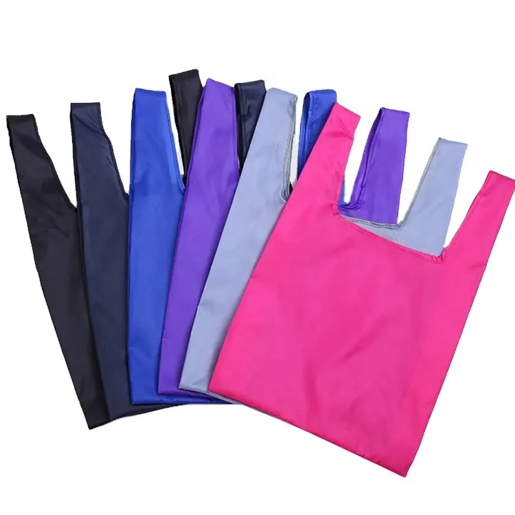 Fabrik direkten mehrweg nylon Faltbare Einkaufstaschen Beutel Polyester Tasche