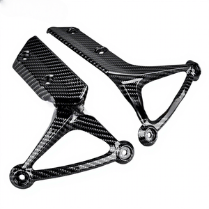 Soporte de Guardabarros Delantero Modificado para Motocicleta Kawasaki Z900RS 2018-2025, Decoración de Guardabarros Delantero de Aleación de Aluminio - Product Image 2